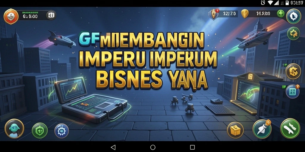 Screenshot 6CF menampilkan gameplay seru membangun bisnis.