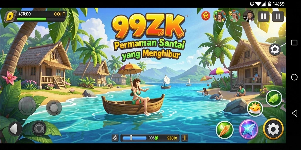 Tampilan seru gameplay <strong>99ZK</strong> dengan berbagai level menarik.