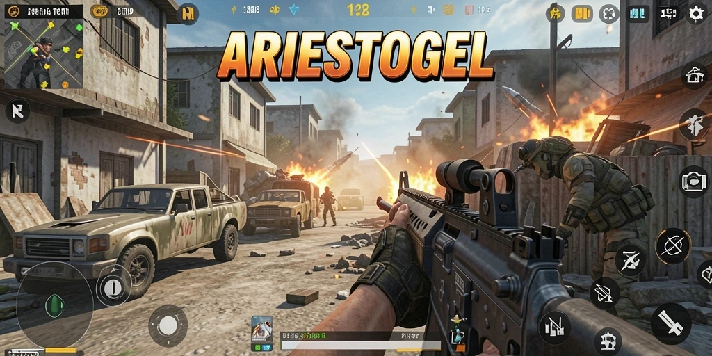 Gameplay ARIESTOGEL yang mendebarkan dan seru.