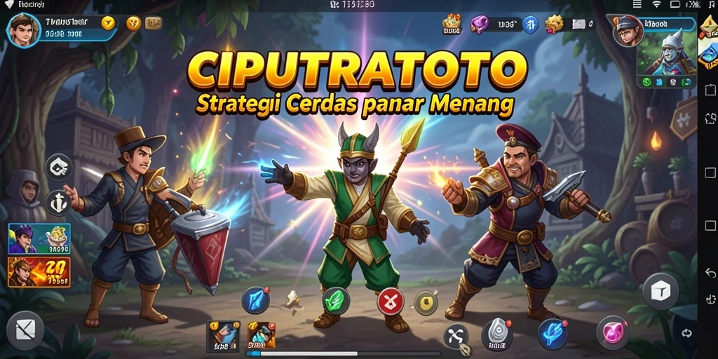 Tampilan gameplay menarik dari CIPUTRATOTO dengan strategi yang mendalam.