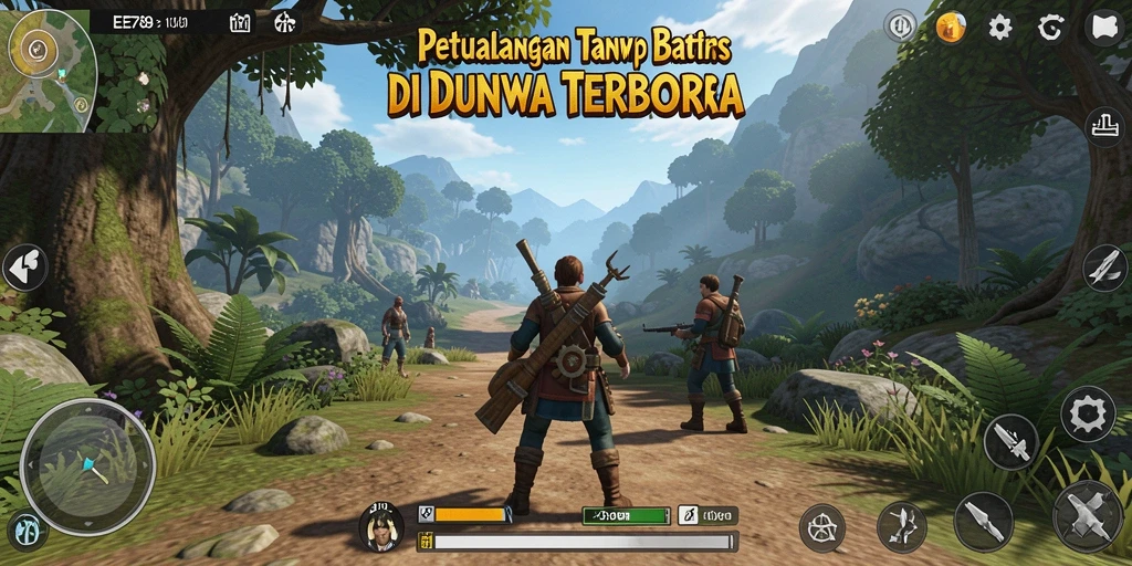 Tampilan gameplay menakjubkan di dunia terbuka EE789.