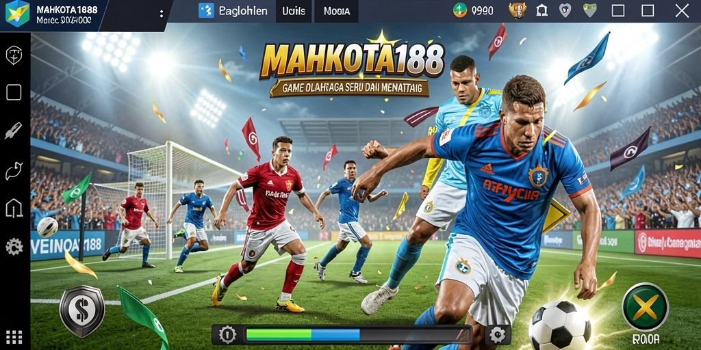 Tangkapan layar gameplay MAHKOTA188 yang penuh aksi di lapangan.