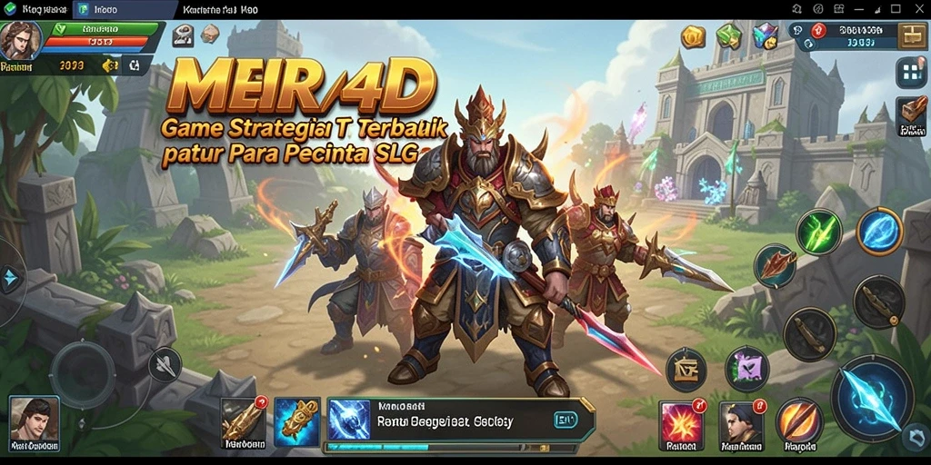 Tampilan menarik dari gameplay MENARA4D yang menantang.