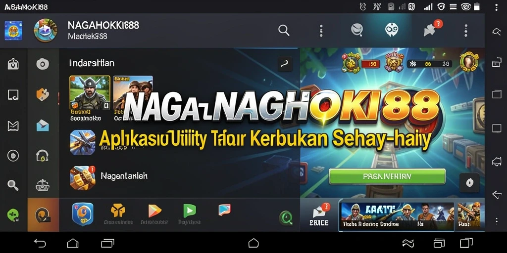 Tampilan utama NAGAHOKI88 dengan fitur-fitur canggih untuk memudahkan tugas Anda.