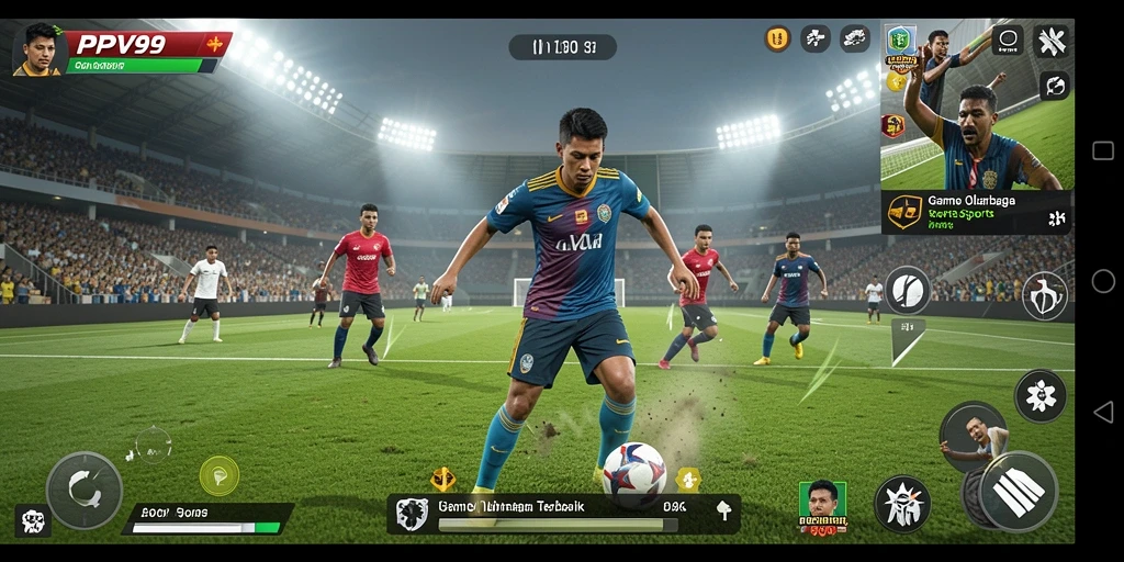 Tampilan gameplay PPV99 yang mendebarkan dalam pertandingan olahraga.