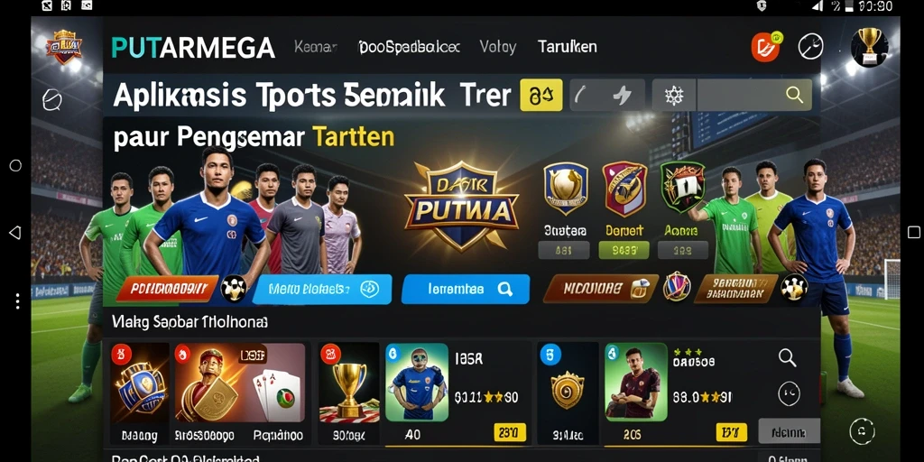 Tampilan gameplay PUTARMEGA yang menarik dan interaktif.