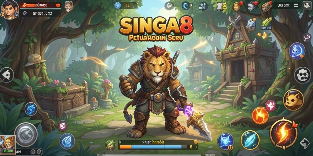 Gameplay menarik dari SINGA8 yang menghadirkan tantangan SLG.