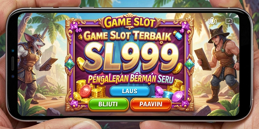 Tampilan gameplay Slot yang menarik dan penuh warna dari SL999.