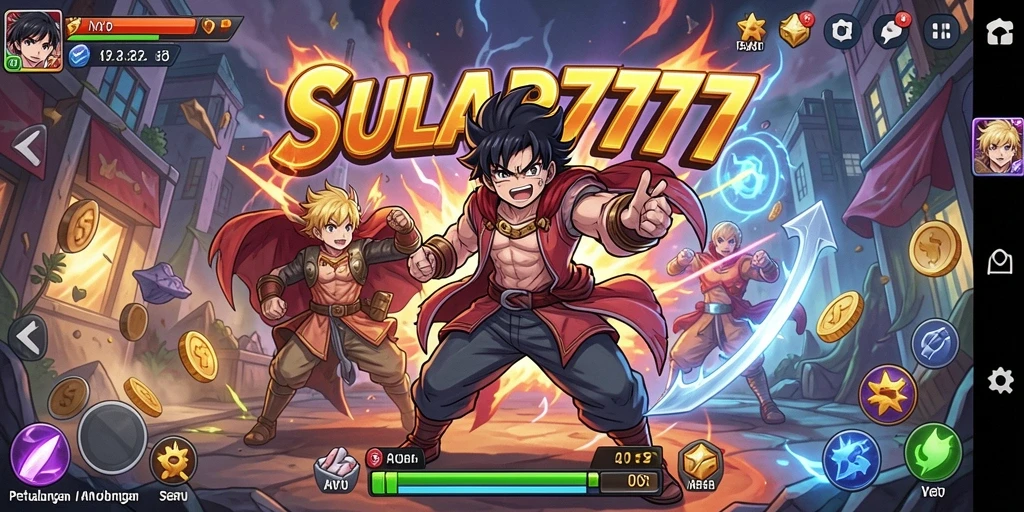 Gameplay SULAP777 yang penuh aksi dan visual anime yang menawan.