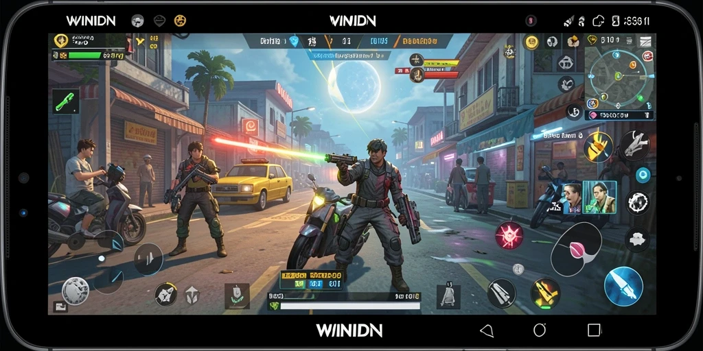 Tampilan aplikasi WINIDN yang bersih dan fungsional.
